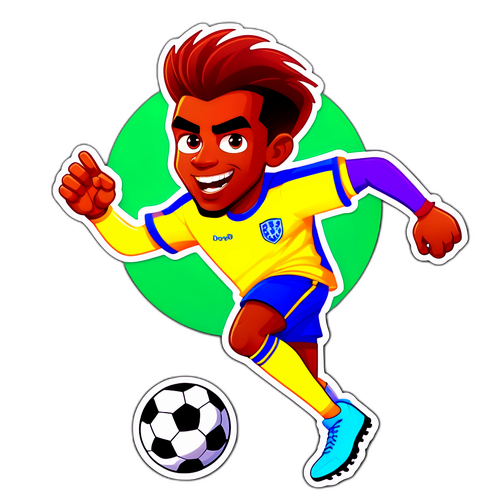 Calciatore Cartoonesco Dovbyk