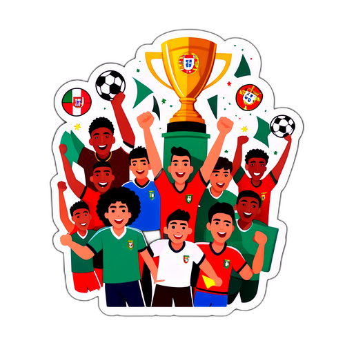 Portekiz Kupası Eğlenceli Çıkartması