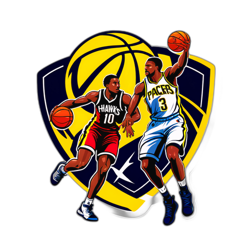 Sticker ng Labanan ng Pacers at Hawks
