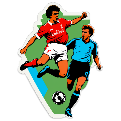 Sticker ya Ushindani wa Liverpool na Arsenal