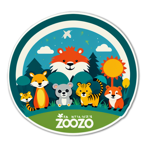 Šokující design samolepek pro ZOO Plzeň: Dětský úsměv mezi divokou přírodou a zvířaty!