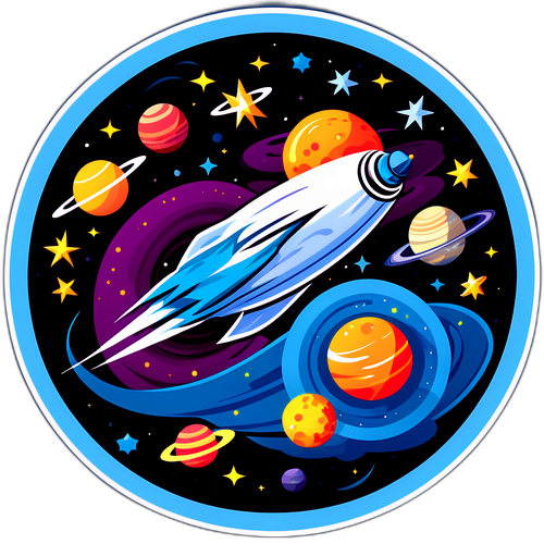 Uma arte do cometa 3i Atlas movendo-se pelo espaço