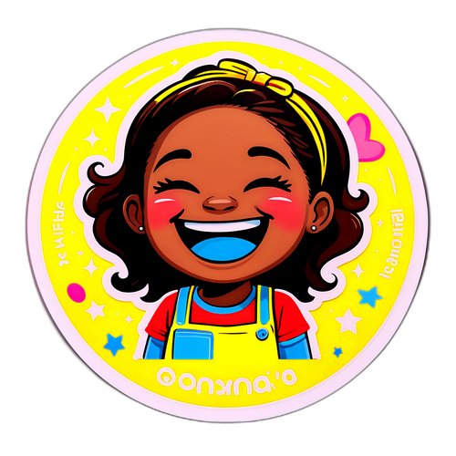 박나래의 유머와 긍정 에너지를 담은 스티커