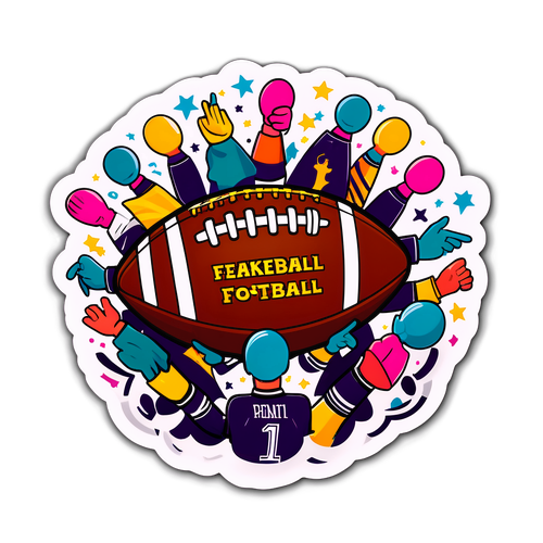 Fantastico Sticker di Football Fantasia