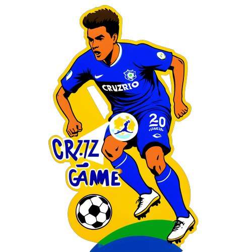 A Emoção do Jogo do Cruzeiro: O Adesivo Que Todo Torcedor Precisa Ter!