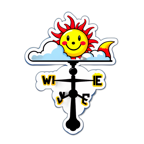 Masayang Anemometer na Wild Spin