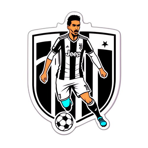 Autocolant tematic Juventus