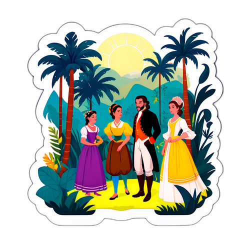 Cena histórica do romance Dona Beja