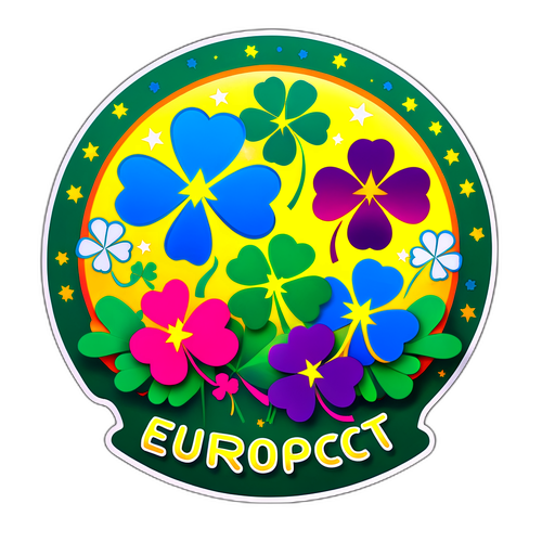 Eurojackpot Kunstnerisk Sticker