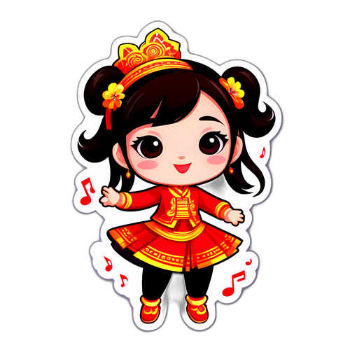 可愛的周思潔插圖