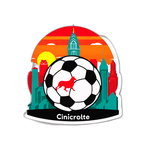 Biểu tượng Đối đầu Soccer Cincinnati và Charlotte