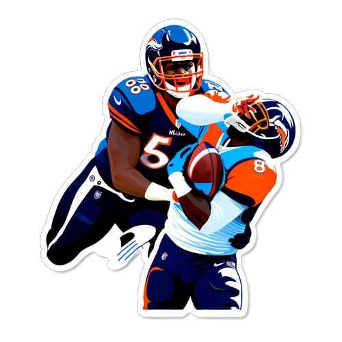 Unleash the Beast! Von Miller's Epic Quarterback Sack in Stunning Detail!