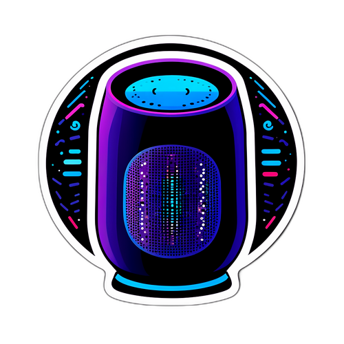 Tech-Inspired Smart Speaker Design