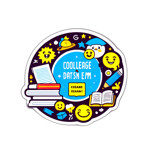 대입시험 기념 스티커