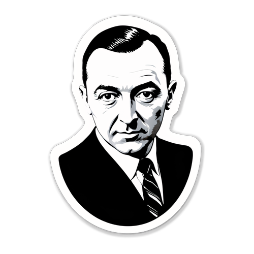 D.B. Cooper Mystery Sticker