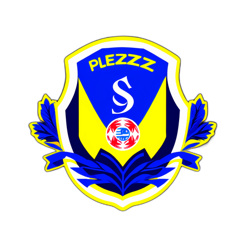 Samolepka s fotbalovými drezy a míčem – Plzeň vs. Fenerbahçe