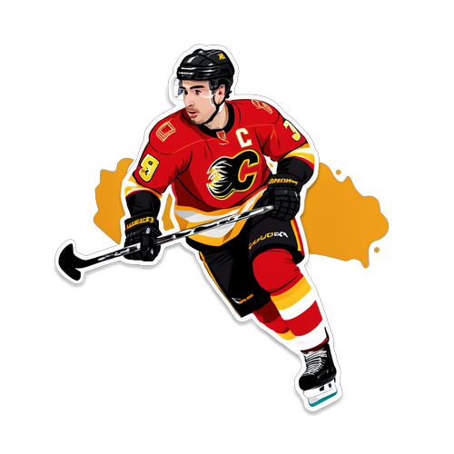 Häikäisevän NOUSU! Johnny Gaudreau Kiekon Mestari Liitää Jäällä! 🏒✨