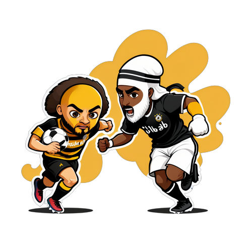 Ilustrasi Persaingan Sihat Al-Shabab vs Al-Ittihad