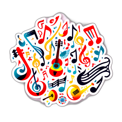 Wibracyjny zestaw nut tanecznych z tradycyjnymi polskimi instrumentami