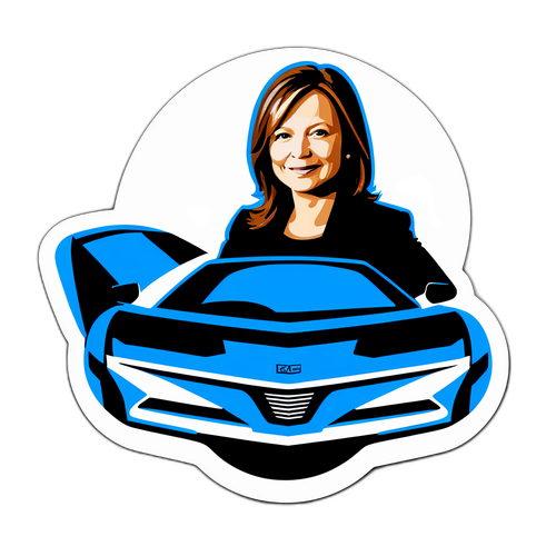 Mary Barra Innovation Sticker