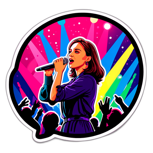 Olga Lounová na koncertě