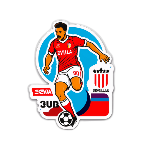 สติกเกอร์ฟุตบอลเซบีญ่า