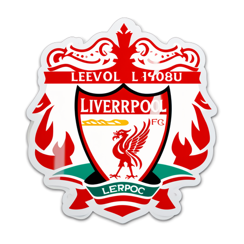 Stiker Emblem Ikonik Liverpool FC