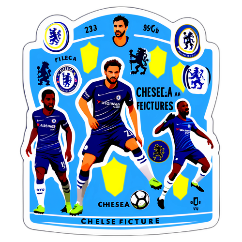 Muonekano wa Sticker wa Chelsea