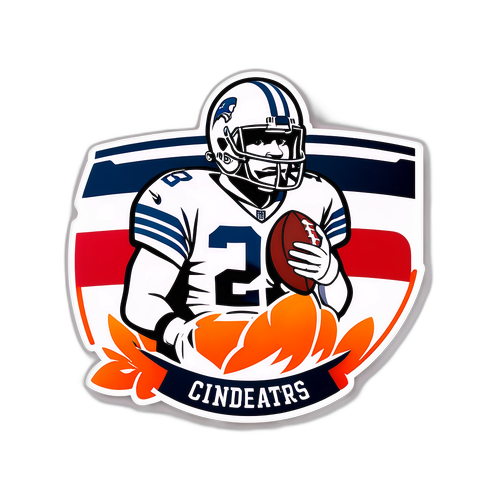 創作NFL主題的貼紙組合
