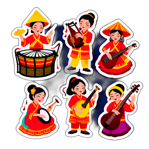 Những nhạc cụ dân tộc Việt Nam trong lễ hội