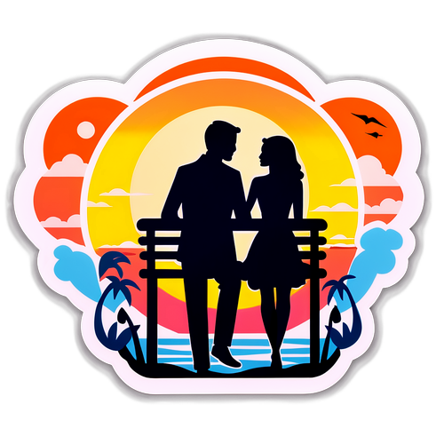 Romantisk Vignet Sticker til dr.dk Hotel Romantik