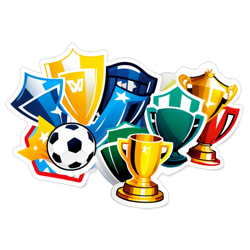 Coleção de Troféus de Futebol