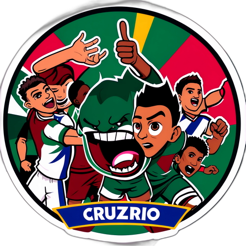 Fluminense vs. Cruzeiro Maçı Sticker