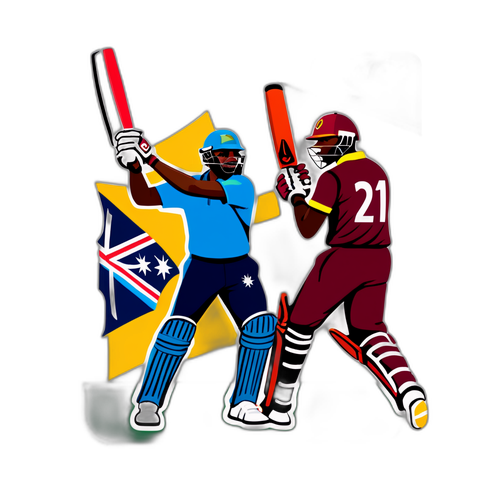 Dynamic Cricket Duel: West Indies vs Australia