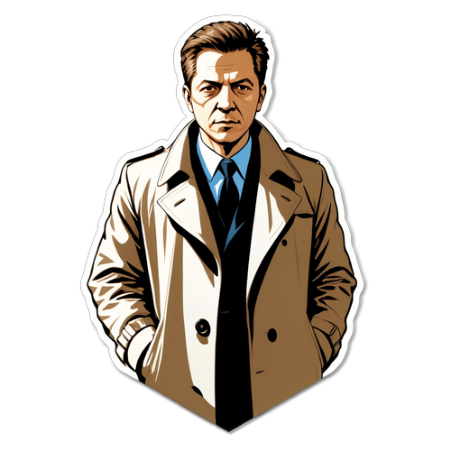 Autocollant d'agent Interpol