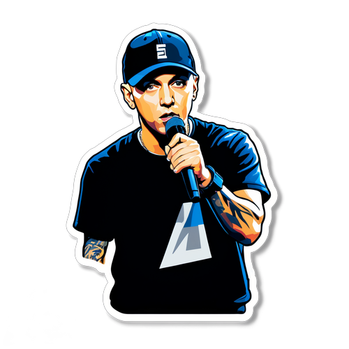 Nhìn Xem Eminem Biểu Diễn: Ánh Sáng Rực Rỡ & Năng Lượng Bùng Nổ!