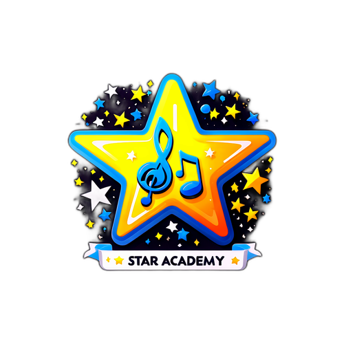 Logo créatif pour 'Star Academy'