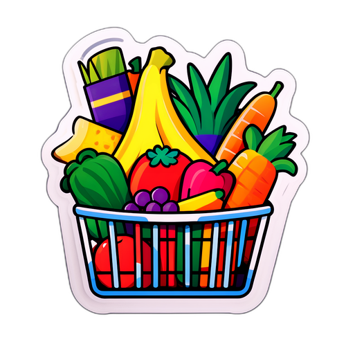 Sticker ya Rangi kwa Quickmart