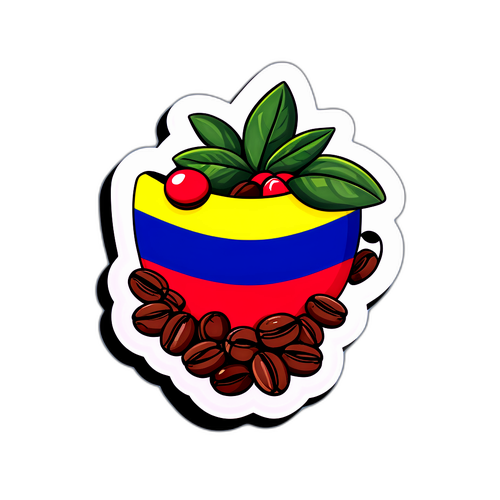 Colombian Coffee Culture Sticker