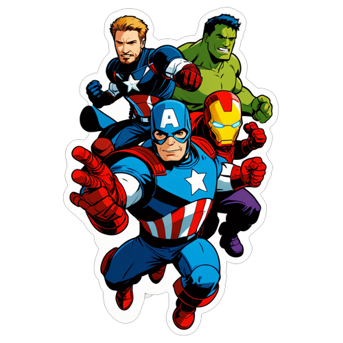 アベンジャーズの喜びの瞬間