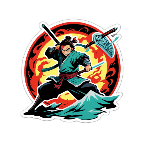 Scène de Bataille Iconique de Demon Slayer