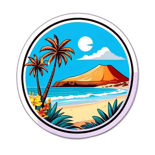 Scena tropikalna na Fuerteventurze