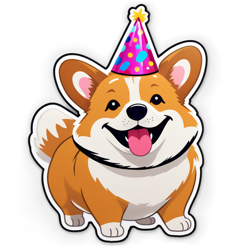 Party Corgi Celebration