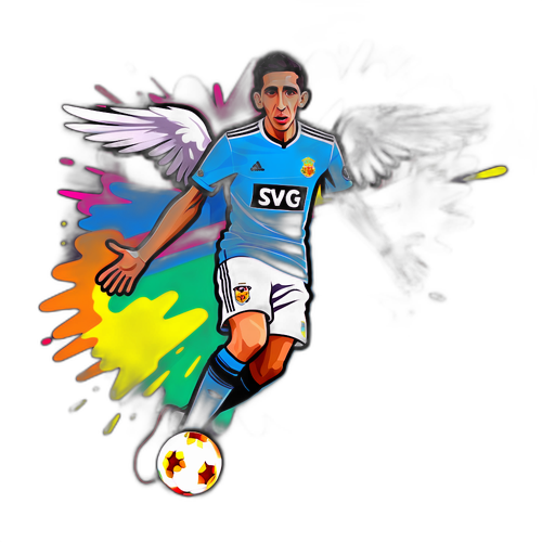 Angel Di Maria in Azione