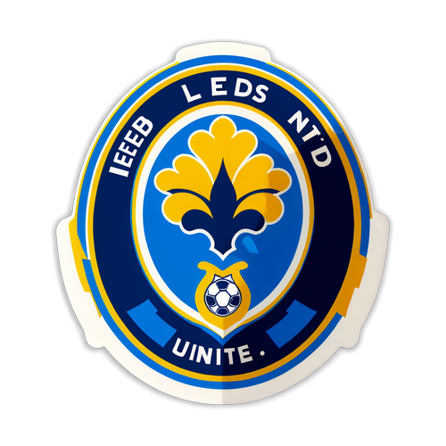 Unleash Your Passion: Stunning Leeds United Sticker Celebrates Football Spirit!