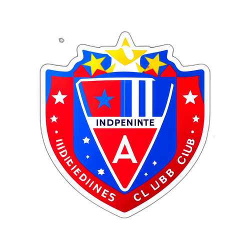 Adesivo Minimalista do Clube Independiente