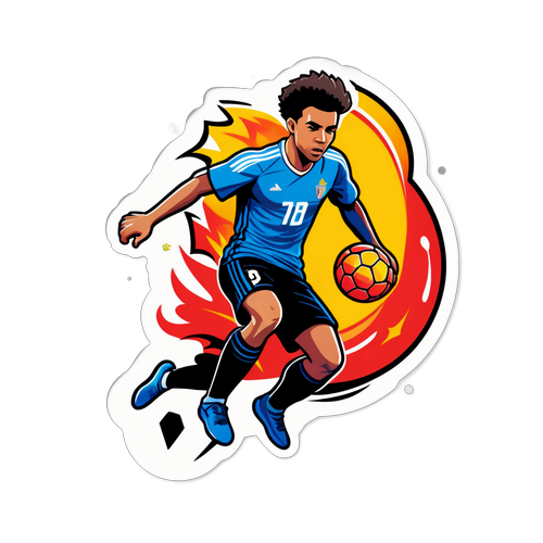 Raphinha Driblando con Pasión