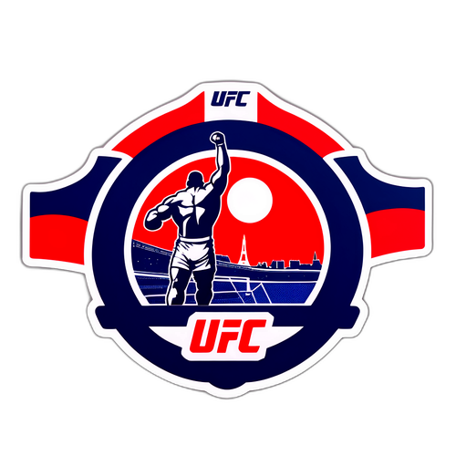 UFC Parijs Sticker