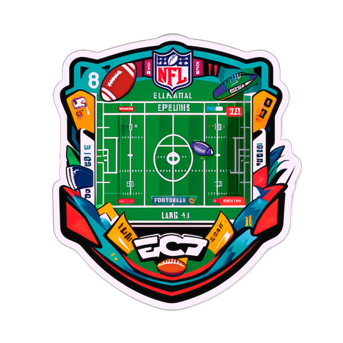 Fantasy Football Playbook Sticker