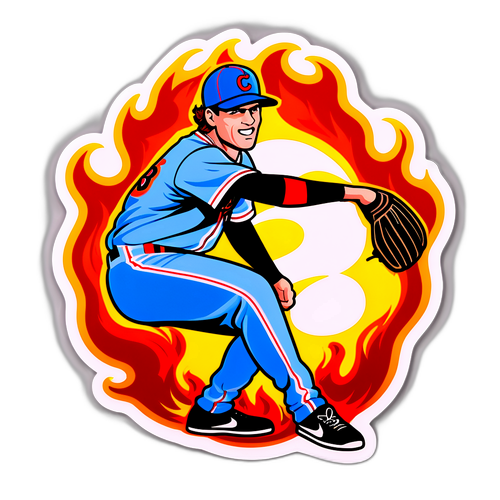 Max Fried Pitching Sticker